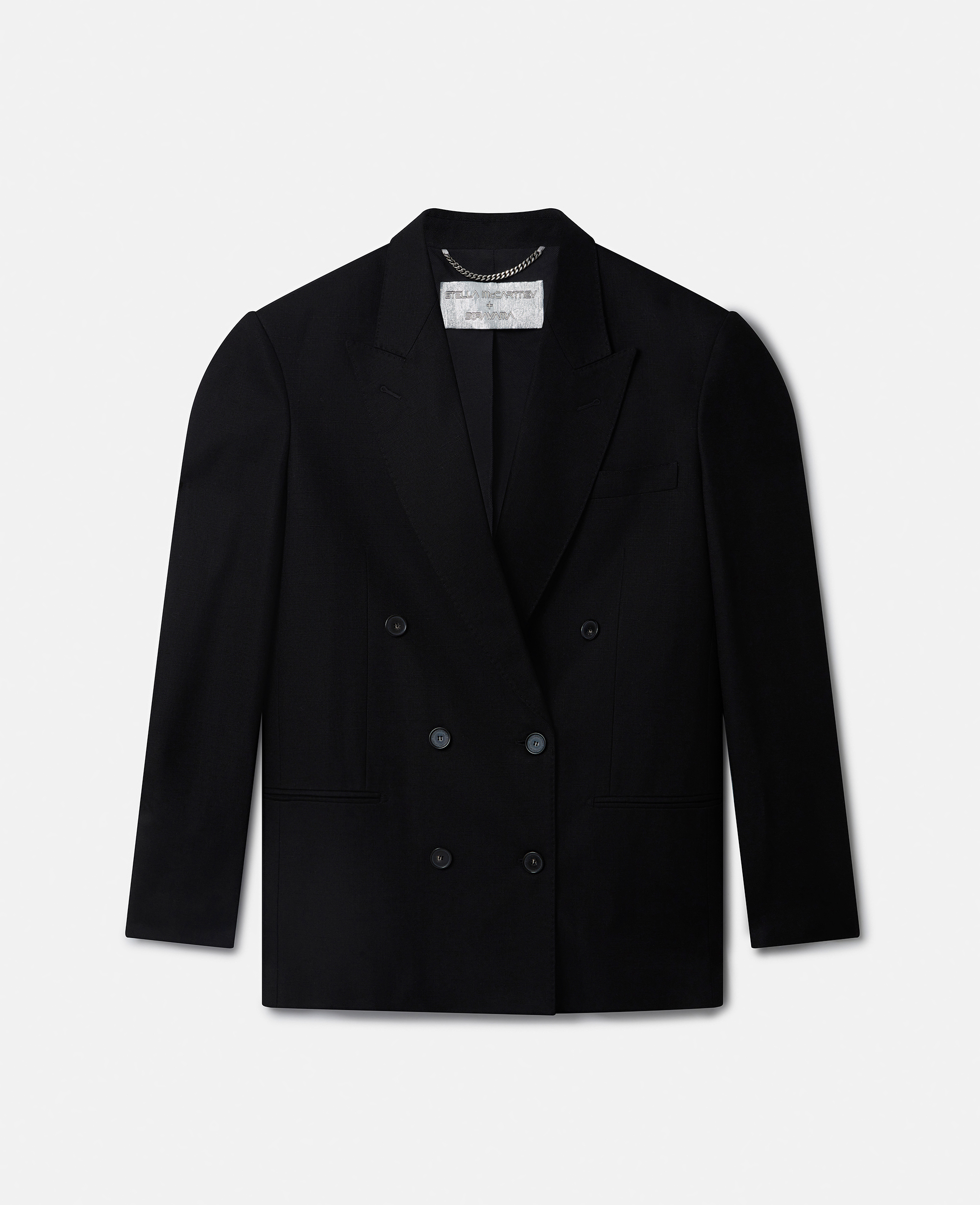 Stella Mccartney Sexy Robot Graphic Tuxedo-lapel Blazer In Multicolor