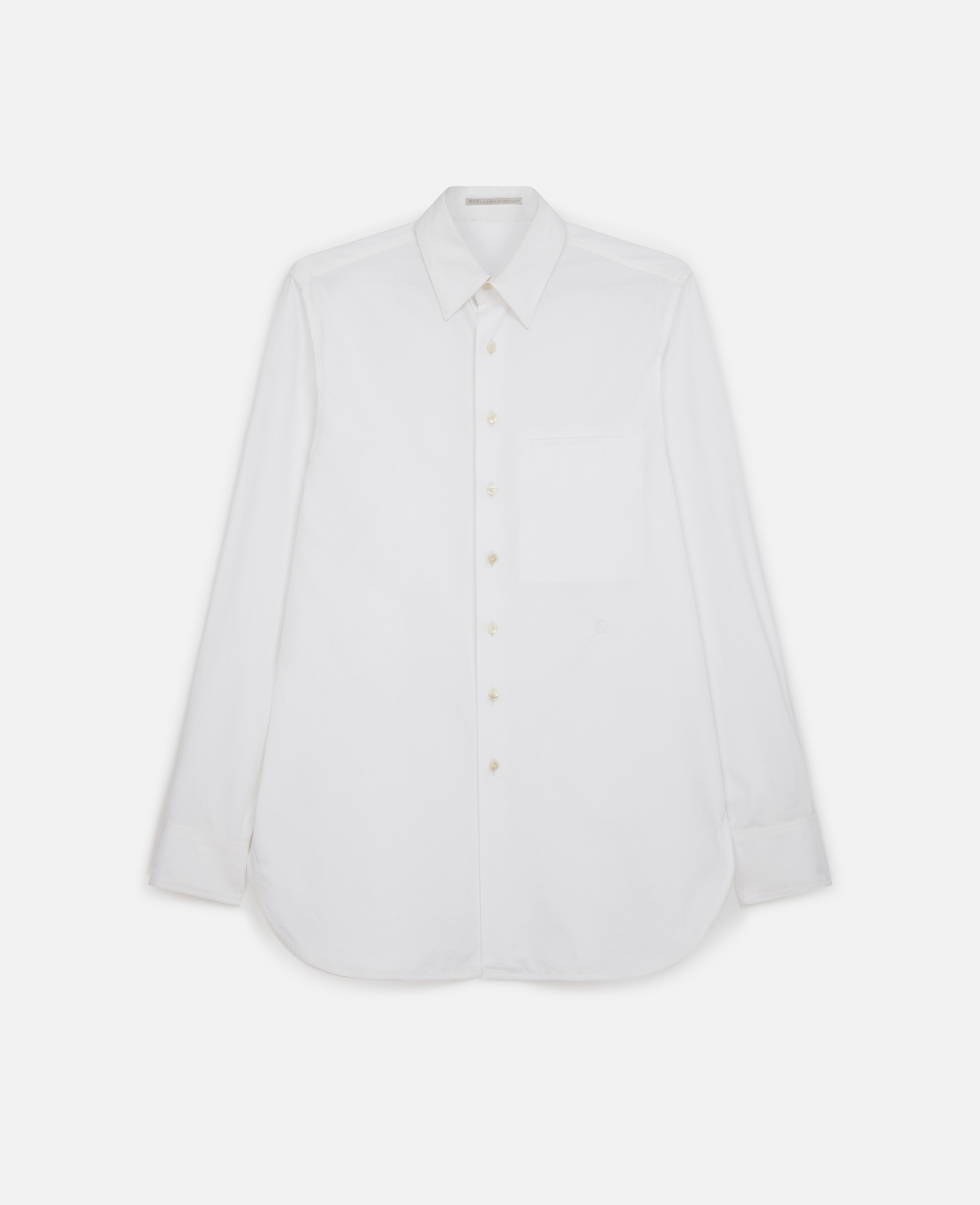 Stella Mccartney Boyfriend Fit Shirt In Pure White